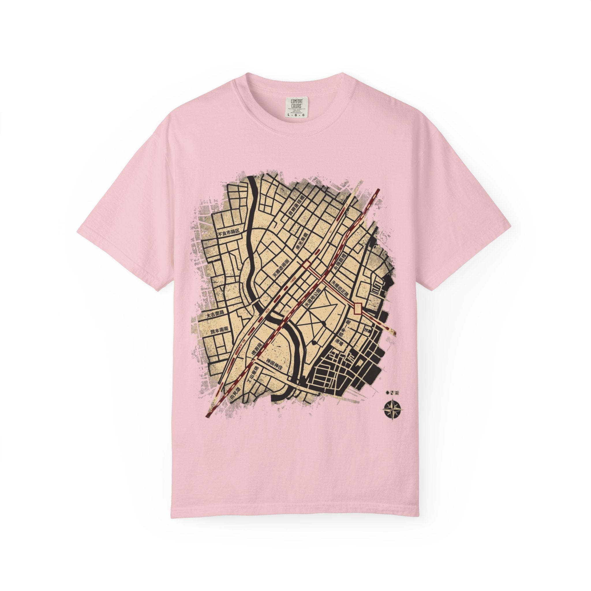 Cartographic Map T-Shirt